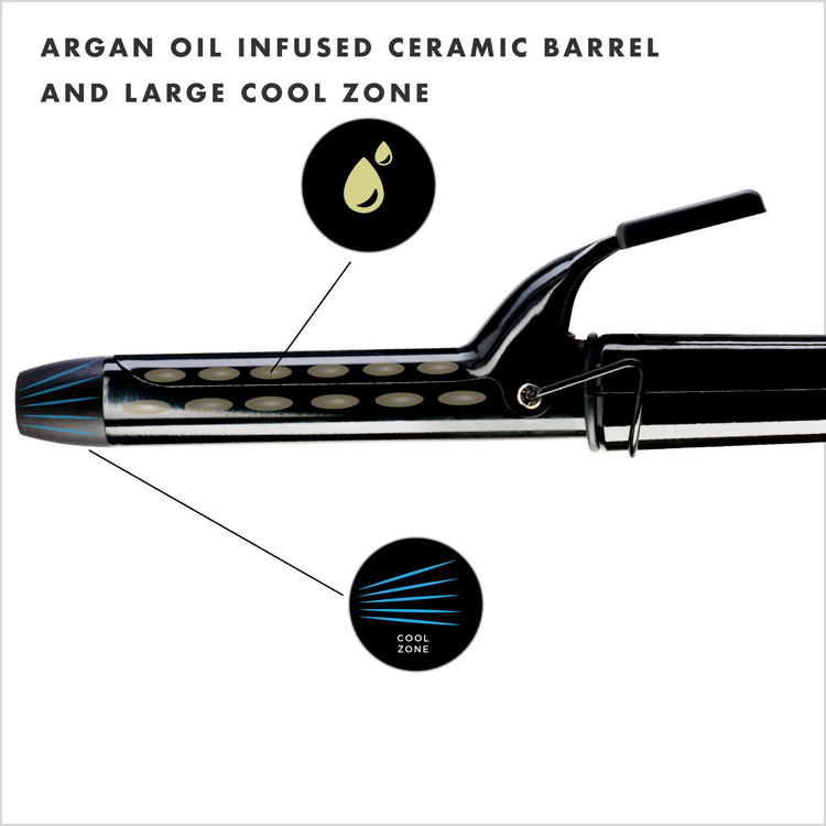 Ceramic Curling Tong 25mm Barrel