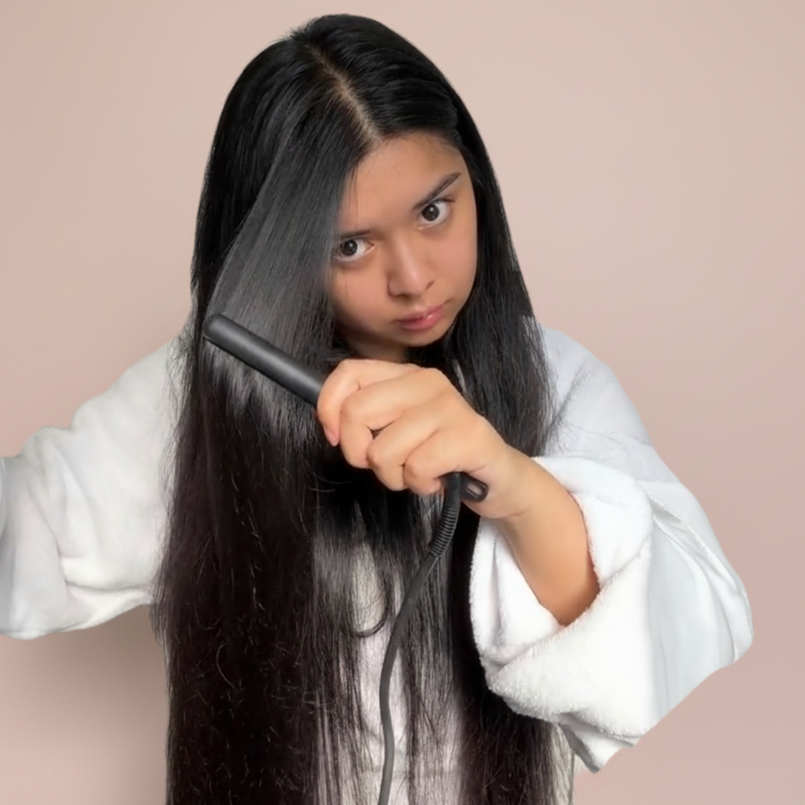 Luna Mini Hair Straightener— Ceramic Floating Plates