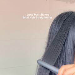 Luna Mini Hair Straightener— Ceramic Floating Plates