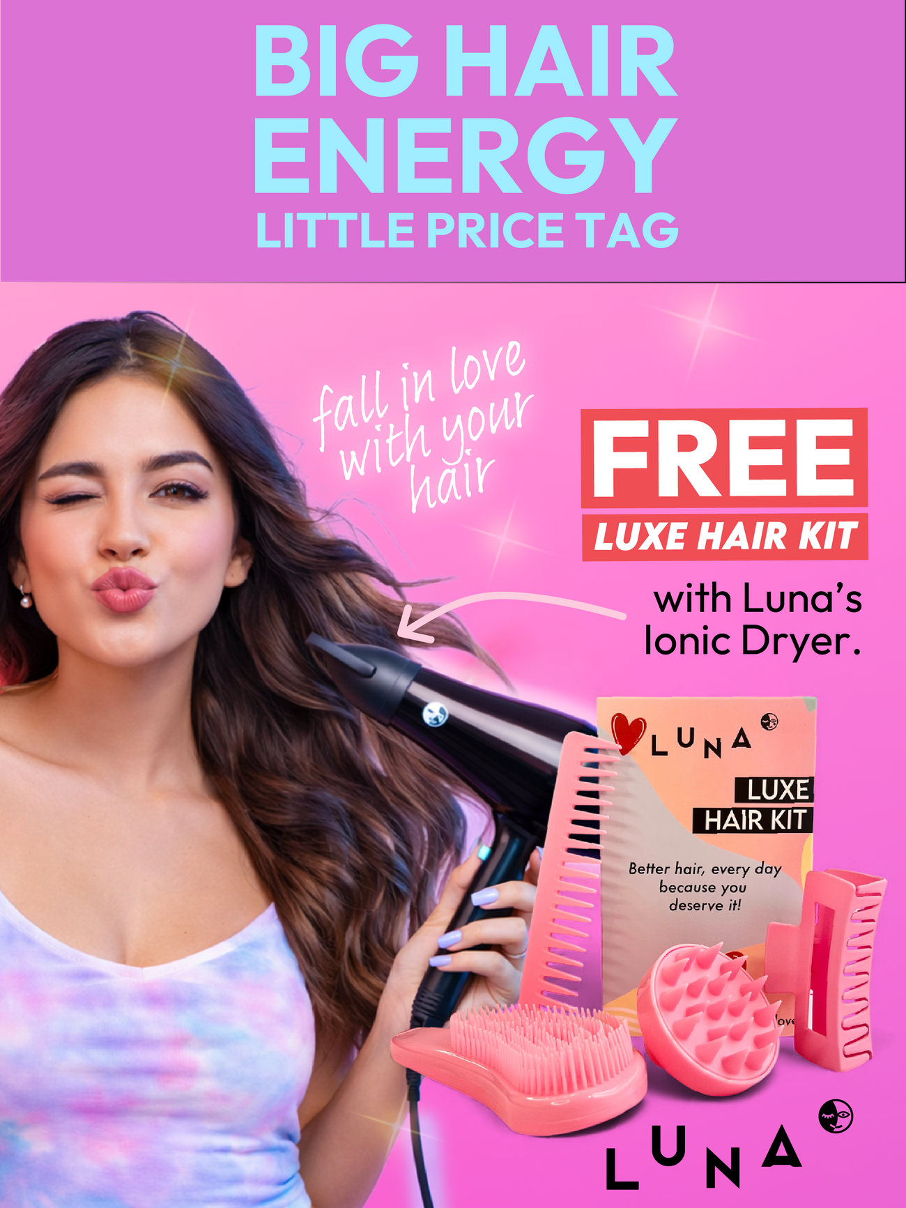 Luna Hair Stylers offer