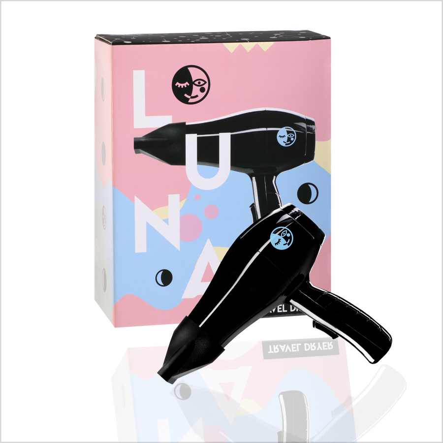 Luna Travel Hair Dryer — 900W Compact & Lightweight