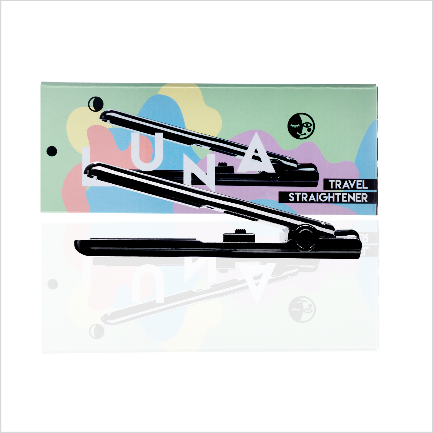 Luna Mini Hair Straightener— Ceramic Floating Plates